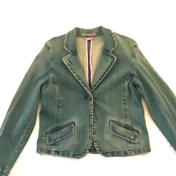American Eagle Outfitters Jackets & Blazers - AMERICAN EAGLE Jean Denim Jacket Blazer